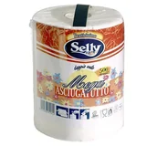 Stojaki na ręczniki papierowe - Ręczniki papierowe kuchenne SELLY MEGA białe 1 rolka - miniaturka - grafika 1