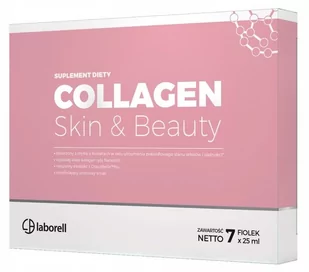 Laborell Collagen Skin&amp;Beauty 7x25ml - Witaminy i minerały dla sportowców - miniaturka - grafika 1