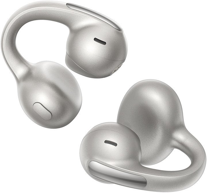 Baseus Słuchawki bezprzewodowe z klipsem otwarta konstrukcja Bowie MC1 Pro OWS – srebrne
