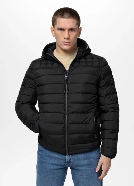 Kurtka męska przejściowa Pit Bull Foothill czarna XXXL