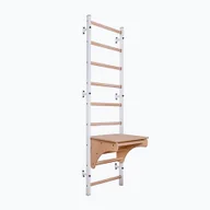 Wyposażenie sportowe i gimnastyczne - Drabinka gimnastyczna BenchK 712W white matte/oak WYSYŁKA W 24H 30 DNI NA ZWROT - miniaturka - grafika 1