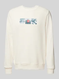 Bluza z nadrukiem z logo - Koszulki męskie - miniaturka - grafika 1