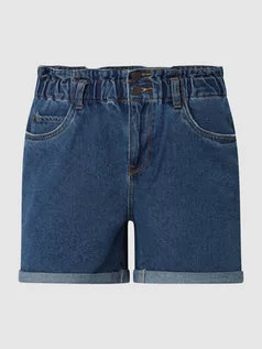 Spodenki damskie - Szorty jeansowe z bawełny model ‘Nineteen’ - grafika 1