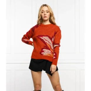 Patrizia Pepe Sweter | Regular Fit | z dodatkiem wełny - Swetry damskie - miniaturka - grafika 1