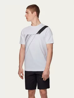 Koszulki męskie - Hugo Boss T-Shirt Tee Tr 2 50436296 Biały Regular Fit - grafika 1