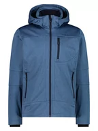 Kurtki i kamizelki sportowe męskie - CMP Kurtka softshellowa w kolorze niebieskim - miniaturka - grafika 1