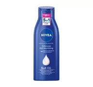 Balsamy i kremy do ciała - Nivea Body Odżywcze mleczko do ciała 400ml - miniaturka - grafika 1