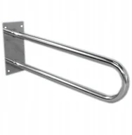 Akcesoria dla osób starszych i niepełnosprawnych - UU-7S INOX / CORRADOMED / UCHWYT UMYWALKOWY NA BLASZE INOX 700MM FI25 - miniaturka - grafika 1