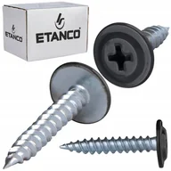 Wkręty - Wkręty podkładkowe do drewna 4,2x 25 mm RAL 9005 250 szt. Etanco GM-S - miniaturka - grafika 1