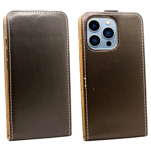 cofi1453® Etui z klapką kompatybilne z iPhone 13 Pro Max Etui na telefon komórkowy Pionowe składane etui ochronne Flip Cover Czarny - Etui i futerały do telefonów - miniaturka - grafika 1