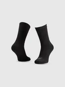 Skarpetki sportowe męskie - 4F Skarpetki trekkingowe za kostkę męskie - czarne 43-46 - miniaturka - grafika 1