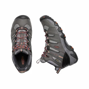 Buty trekkingowe męskie KEEN KOVEN MID WP - Buty trekkingowe męskie - miniaturka - grafika 3