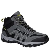 Buty trekkingowe męskie - Hi-Tec Męskie buty trekkingowe Jaguar MID WP GRAPHITE/BLACK/CITRON-O010480-052-UK7, grafitowe/czarne/Citron, 7 UK, Grafitowy czarny cytryn, 41 EU - miniaturka - grafika 1