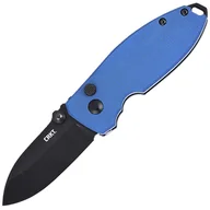 Noże - Nóż składany CRKT Squid Button Lock - Blue - miniaturka - grafika 1