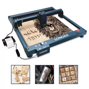 LONGER Laser B1 Laser Cutter, 40W Laser Power, Air Assist System, 0.10x0.15mm Laser Spot, 36000mm/min, 450x440mm - Grawerowanie i akcesoria - miniaturka - grafika 1