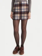 Spódnice - MAX&Co. Spódnica mini Ozone 2526106104200 Beżowy Regular Fit - miniaturka - grafika 1