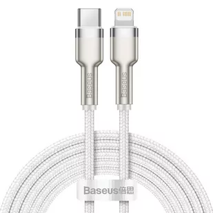 Baseus Kabel Usb-c Lightning Cafule 20W 2m biały - Kable USB - miniaturka - grafika 3