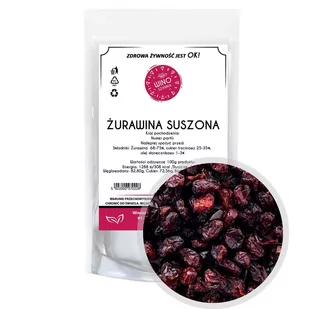 Żurawina suszona cięta 500g - Bakalie - miniaturka - grafika 1