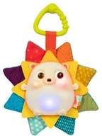 Zawieszki dla dzieci i niemowląt - Zawieszka do wózka Jeżyk Słoneczko Sensoryczne Rainbow Buddy B.Toys - miniaturka - grafika 1