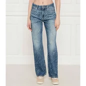 Spodnie damskie - BOSS ORANGE Jeansy C_ADA HR 11.0 | Straight fit - miniaturka - grafika 1