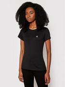Koszulki i topy damskie - Calvin Klein Jeans T-Shirt J20J212883 Czarny Regular Fit - miniaturka - grafika 1