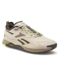 Buty sportowe damskie - Buty na siłownię Reebok Nano X3 Adventure 100033527-W Beżowy - miniaturka - grafika 1