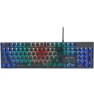 Klawiatury - MAD DOG GK910K Gateron Red Czarny - miniaturka - grafika 1