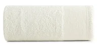 Ręczniki - Ręcznik Emi 70x140 kremowy zdobiony bordiurą frotte 500 g/m2 - miniaturka - grafika 1
