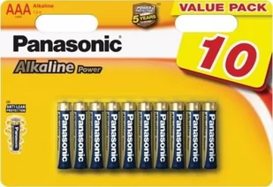 Panasonic Bateria Power AAA / R03 10 szt. - Baterie i akcesoria - miniaturka - grafika 1