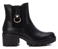 Botki damskie - XTI 141537, Botki Kobieta, Czarny, 39 EU, czarny, 39 EU - miniaturka - grafika 1