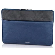 Torby na laptopy - Etui do laptopa HAMA Tayrona 14.1 cali Granatowy - miniaturka - grafika 1