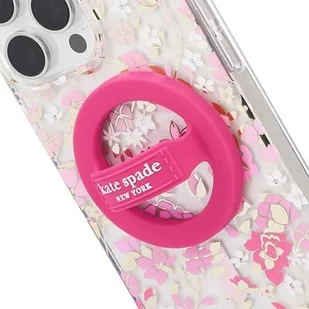 Kate Spade New York Magnetic Loop Grip - Uchwyt MagSafe na palec (Pom Pom Pink) - Pozostałe akcesoria do telefonów - miniaturka - grafika 1