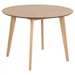 Actona Stół Obiadowy Okrągły Wax 76X105X105 Naturalny - Stoły - miniaturka - grafika 1