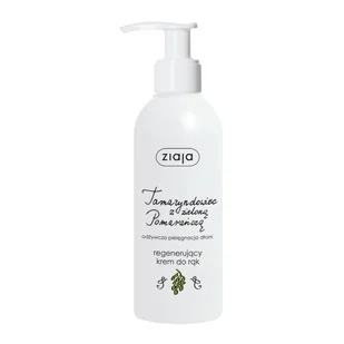 Ziaja Regenrujący krem do rąk Tamaryndowiec z zieloną Pomarańczą 200ml 5901887037187 - Kremy i maski do rąk - miniaturka - grafika 2