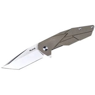 Ruike Nóż składany P138-W Desert Sand G10 (340-024) KB - Noże - miniaturka - grafika 1