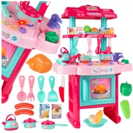 Zabawki AGD - Kuchnia Dla Dzieci Kran Palniki Dźwięk Akcesoria U742 - miniaturka - grafika 1