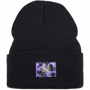 Czapka dziecięca Buff Knitted Beanie Bery Black one size - Czapki dla dzieci - miniaturka - grafika 1