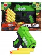 Zabawki i gry sportowe - Pixel Gun Pistolet Na Piankowe Naboje Z Przyssawką - miniaturka - grafika 1