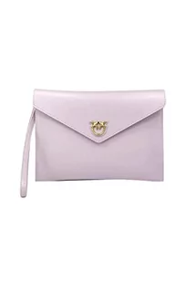 Pinko Flat Purse Cielęcina Jedwab, Akcesoria Podróżne-Portfele Damskie, Y13Q_Iris-Antique Gold, U, Y13q Iris Antique Gold, U - Portfele - miniaturka - grafika 1