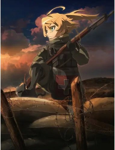 Plakat Anime Manga Youjo Senki yjs_015 A3 (custom)