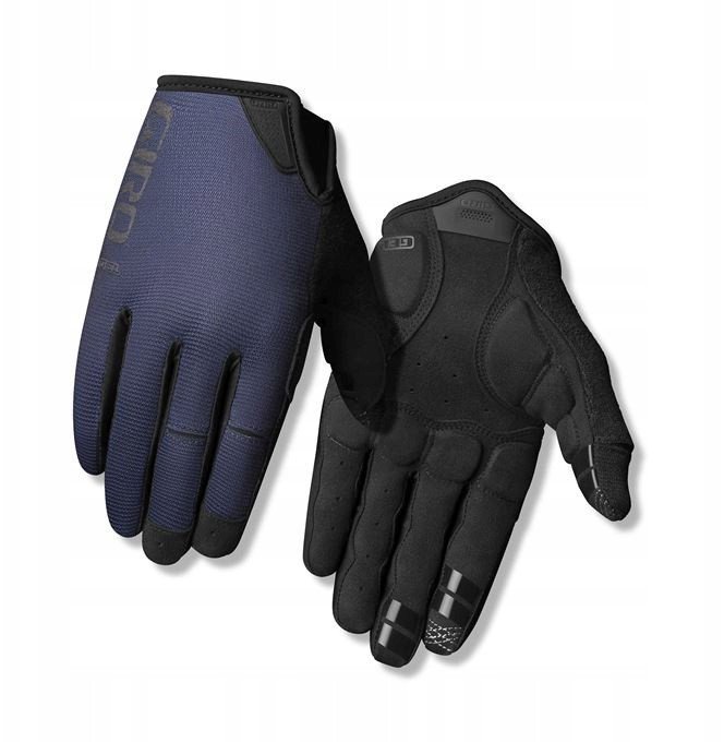 Rękawiczki męskie GIRO DND GEL długi palec dark shark roz. XL obwód dłoni 248-267 mm / dł. dłoni 200-210 mm NEW 2024