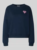 Bluzy damskie - Bluza o kroju regular fit z czystej bawełny - miniaturka - grafika 1