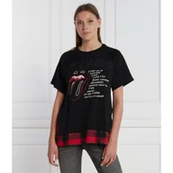Koszulki i topy damskie - Desigual T-shirt | Regular Fit - miniaturka - grafika 1