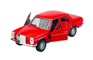 Samochody i pojazdy dla dzieci - Welly Old Timer Mercedes 220 W114 Czerwony 1:34 Samochód Nowy Metalowy Model - miniaturka - grafika 1