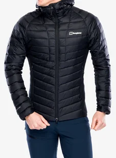 Kurtka puchowa Berghaus Tephra Stretch Reflect 2.0 Hoody - black/black - Kurtki męskie - miniaturka - grafika 1