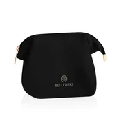 Kosmetyczki, organizery i kuferki - Betlewski Czarna Kosmetyczka ze Skóry Ekologicznej - miniaturka - grafika 1