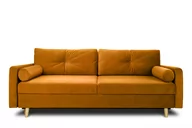 Sofy i kanapy - Sofa 3 NARTEN *pomarańczowy, 230x80x100, tkanina - miniaturka - grafika 1
