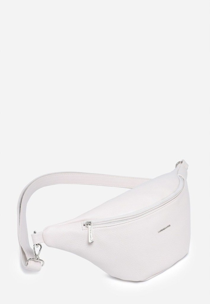 Torebka Saszetka Damska Jasny Beż Nerka LUIGISANTO