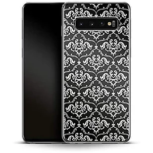 Silikonowe etui na telefon komórkowy Black French Lillies Samsung Galaxy S10 - Etui i futerały do telefonów - miniaturka - grafika 1