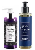 Zestawy kosmetyków damskich - Anwen, zestaw przeciwłupieżowy, szampon + serum, wcierka - miniaturka - grafika 1